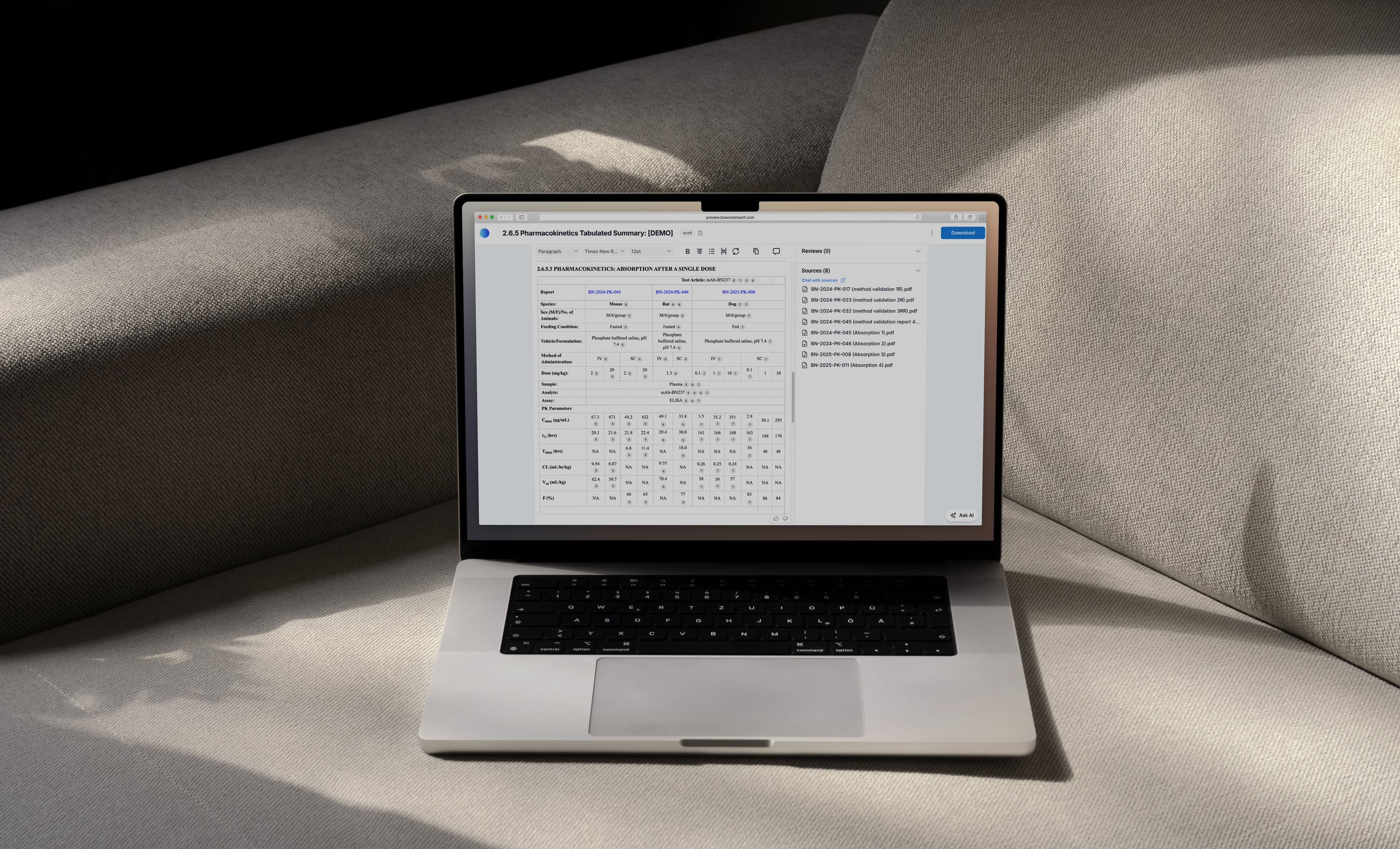 Documents Supported